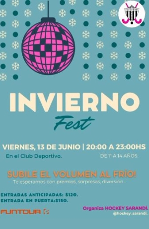 El pr&oacute;ximo viernes se celebrar&aacute; "Invierno Fest" para ni&ntilde;os y j&oacute;venes de 11 a 14 a&ntilde;os en Club Deportivo