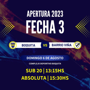 Boquita y Barrio Vi&ntilde;a se enfrentar&aacute;n ma&ntilde;ana en Sarand&iacute; Grande