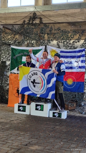 Oscar Adri&eacute;n de Sarand&iacute; Grande logr&oacute; el primer puesto en la segunda fecha del Torneo Indoor de Tiro con Arco