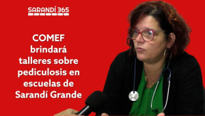 COMEF brindar&aacute; ma&ntilde;ana talleres sobre pediculosis en escuelas de Sarand&iacute; Grande