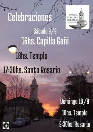 Anunciaron horarios de misas en Sarand&iacute; Grande y Go&ntilde;i