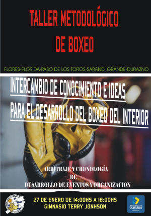 Academia Boxing Club Sarand&iacute; Grande participar&aacute; en Taller Metodol&oacute;gico de Boxeo en Durazno