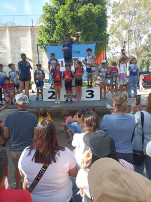 J&oacute;venes ciclistas de Sarand&iacute; Grande se destacaron en &uacute;ltima fecha del Campeonato Clausura del CODECAM