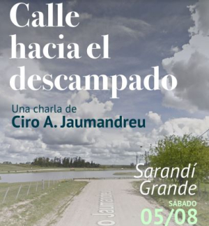 Artista Ciro A. Jaumandreu brindar&aacute; una charla que tendr&aacute; como eje la calle que lleva el nombre de su bisabuelo en Sarand&iacute; Grande