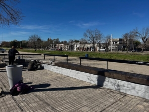 Municipio llev&oacute; adelante trabajos de mantenimiento en espacios p&uacute;blicos de Sarand&iacute; Grande