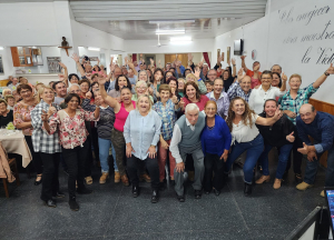 Divertida reuni&oacute;n bailable en 37 a&ntilde;os de Asociaci&oacute;n de Pasivos