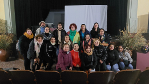 Nuevo taller sobre violencia en el f&uacute;tbol brindaron hoy COMEF y Barrio Vi&ntilde;a en Sarand&iacute; Grande