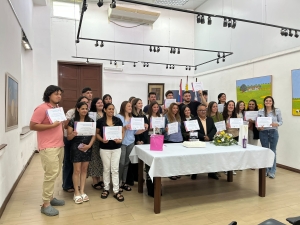 Espacio de Inclusi&oacute;n Digital entreg&oacute; 32 certificados de talleres de inform&aacute;tica en Sarand&iacute; Grande