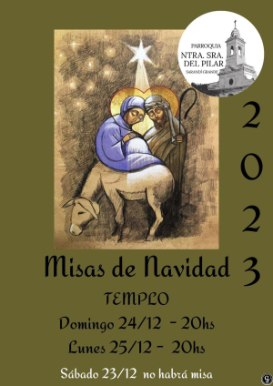 Fijaron horarios de Misas de Navidad en Sarand&iacute; Grande