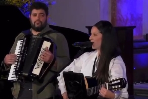 Luc&iacute;a Aramburu y Manuel Echain participaron del concierto "Uruguay le Canta a la Virgen de los Treinta y Tres"