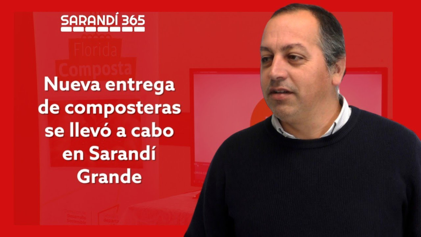25 composteras domiciliarias fueron entregadas ayer a vecinos de Sarand&iacute; Grande