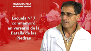 Escuela N&deg; 7 de Sarand&iacute; Grande conmemor&oacute; aniversario de la Batalla de las Piedras con emotivos actos