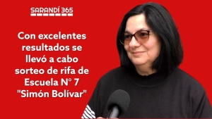 Se llev&oacute; a cabo el sorteo de la rifa de la Escuela N&deg; 7 de Sarand&iacute; Grande
