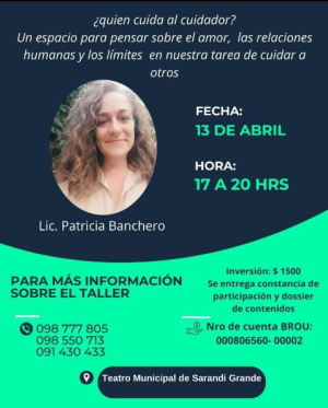 Anuncian taller de formaci&oacute;n en Sarand&iacute; Grande: explorando las relaciones humanas y el cuidado consciente con Bert Hellinger
