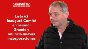Lista 62 inaugur&oacute; su Comit&eacute; en Sarand&iacute; Grande y anunci&oacute; nuevas incorporaciones a nivel local