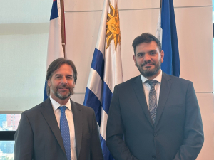 Alcalde de Sarand&iacute; Grande se reuni&oacute; hoy con el Presidente de la Rep&uacute;blica