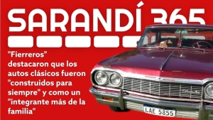 Autos cl&aacute;sicos de todo el pa&iacute;s llegaron &eacute;ste fin de semana a Sarand&iacute; Grande para primer encuentro