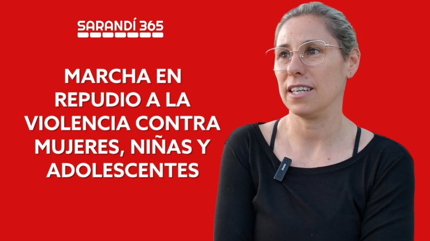 Ajustan detalles para la Marcha en Sarand&iacute; Grande contra la violencia hacia mujeres, ni&ntilde;as y adolescentes