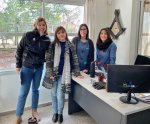 Directora Sonia D&iacute;az visit&oacute; localidades con cruces ferroviarios junto a prevencionistas de UPM