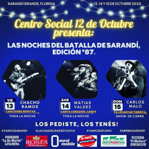 Est&aacute;n a la venta las entradas anticipadas por los bailes del ra&iacute;d en Sarand&iacute; Grande