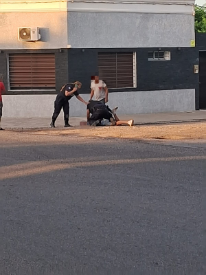 Individuo sufri&oacute; leve herida de arma de fuego en la rodilla al ser detenido en Sarand&iacute; Grande