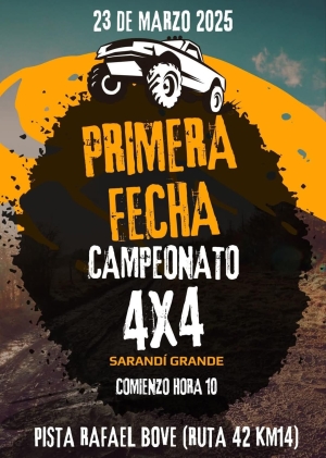 Sarand&iacute; Grande ser&aacute; sede de la primera fecha del Campamento Nacional de 4x4