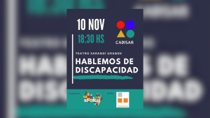 Charla, muestra art&iacute;stica y degustaci&oacute;n brindar&aacute; Cadisar en teatro de Sarand&iacute; Grande