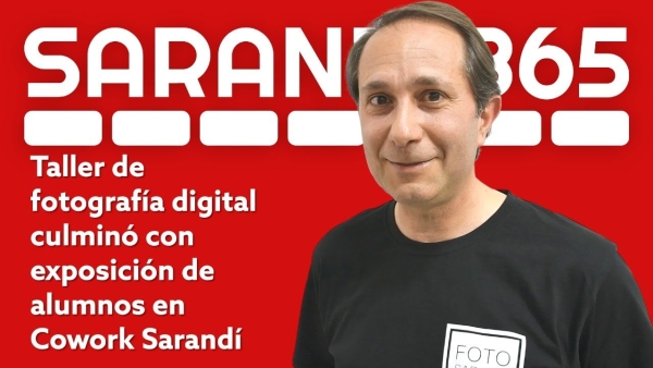 Inauguraron exposición de 17 alumnos del Taller de Fotografía de Cowork Sarandí sobre temas de interés comunitario