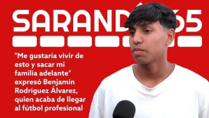 "Me gustar&iacute;a vivir del f&uacute;tbol y sacar a mi familia adelante" expres&oacute; Benjam&iacute;n Rodr&iacute;guez &Aacute;lvarez, quien acaba de llegar al f&uacute;tbol profesional