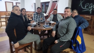Nuevos directivos de Ligas de F&uacute;tbol de Sarand&iacute; Grande y Casup&aacute; mantuvieron anoche reuni&oacute;n de trabajo