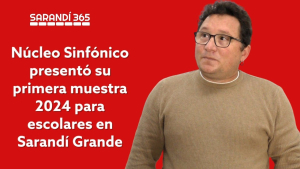 N&uacute;cleo Sinf&oacute;nico brind&oacute; muestra para fomentar inter&eacute;s musical de escolares en Teatro de Sarand&iacute; Grande
