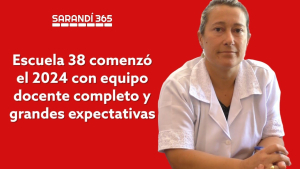 Escuela N&deg; 38 de Sarand&iacute; Grande comenz&oacute; el 2024 con 237 ni&ntilde;os, equipo docente completo y nuevos desaf&iacute;os