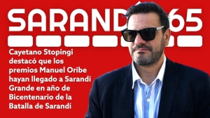 "Esto es descentralizaci&oacute;n pura y un honor para la ciudad" dijo Cayetano Stopingi sobre la llegada de premios Manuel Oribe a Sarand&iacute; Grande