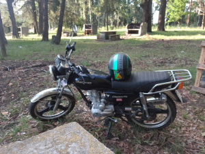 Robaron una moto anoche pr&oacute;ximo a Plaza Gallinal de Sarand&iacute; Grande
